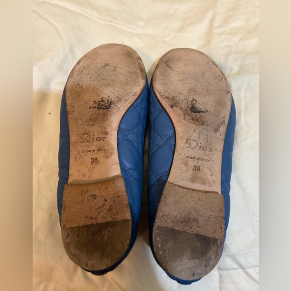 Christian Dior quilted bow flats - Picture 6 of 7